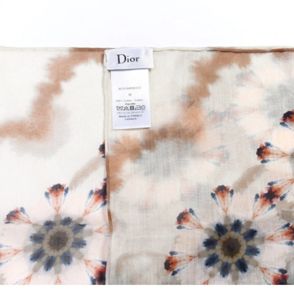 Christian Dior Kaleidiorscope Print Scarf